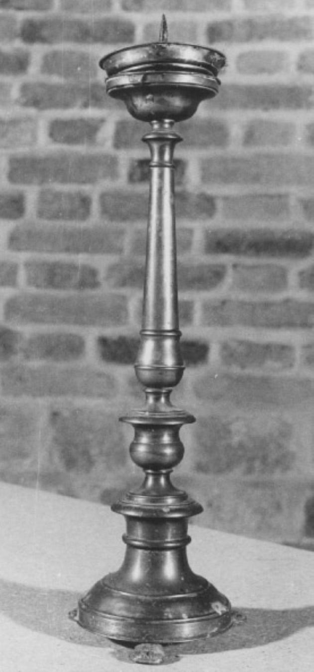 candeliere d'altare - ambito veneto (sec. XIX)