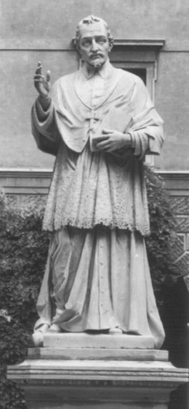 Beato Gregorio Barbarigo (scultura) di Novelli Pietro (sec. XX)