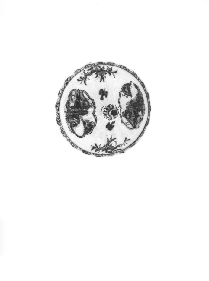 coperchio di tazza da Impagliata - ambito veneto (secc. XVIII/ XIX)