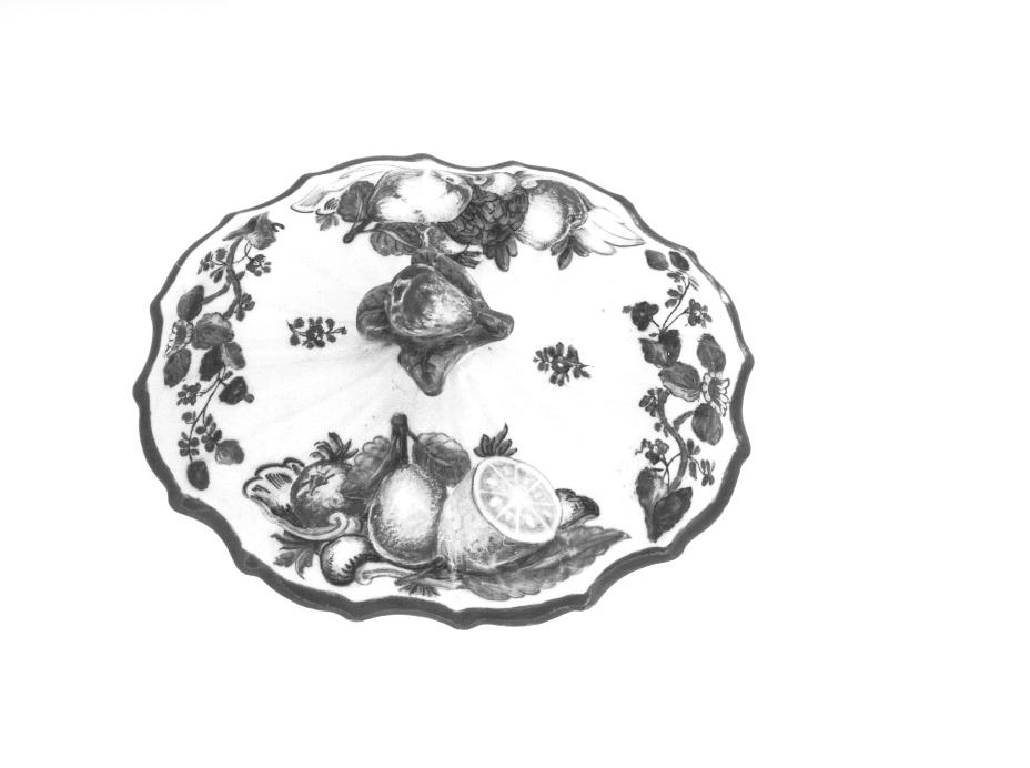 coperchio - ambito veneto (terzo quarto sec. XVIII)