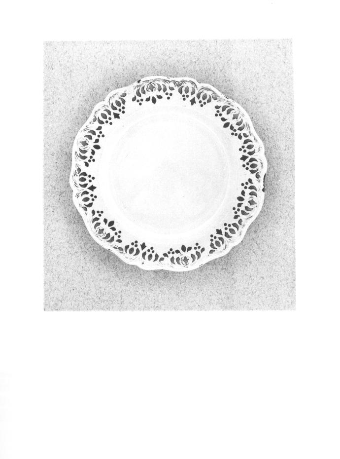 piatto - ambito veneto (seconda metà sec. XVIII)