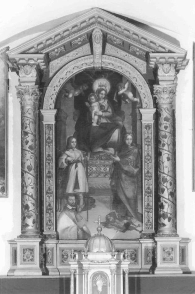 ancona di Auregne Giovanni (bottega) (seconda metà sec. XVII)