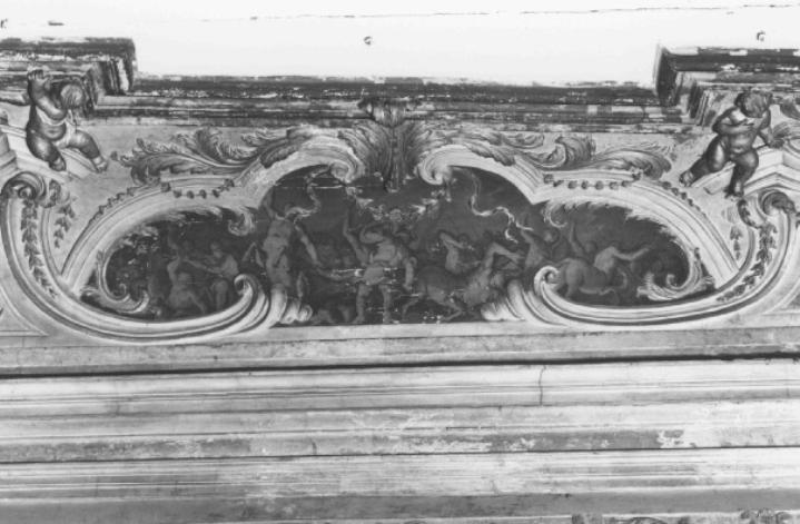 motivi decorativi con putti (decorazione plastica) - ambito veneto (sec. XVIII)