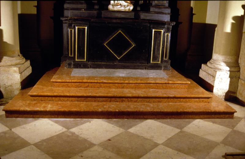 pavimento, elemento d'insieme - manifattura cadorina (sec. XIX)