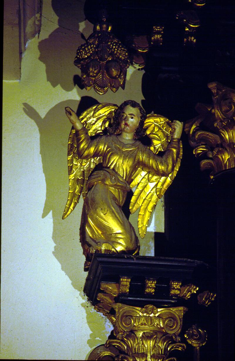angeli adoranti (scultura, elemento d'insieme) - manifattura cadorina (sec. XIX)
