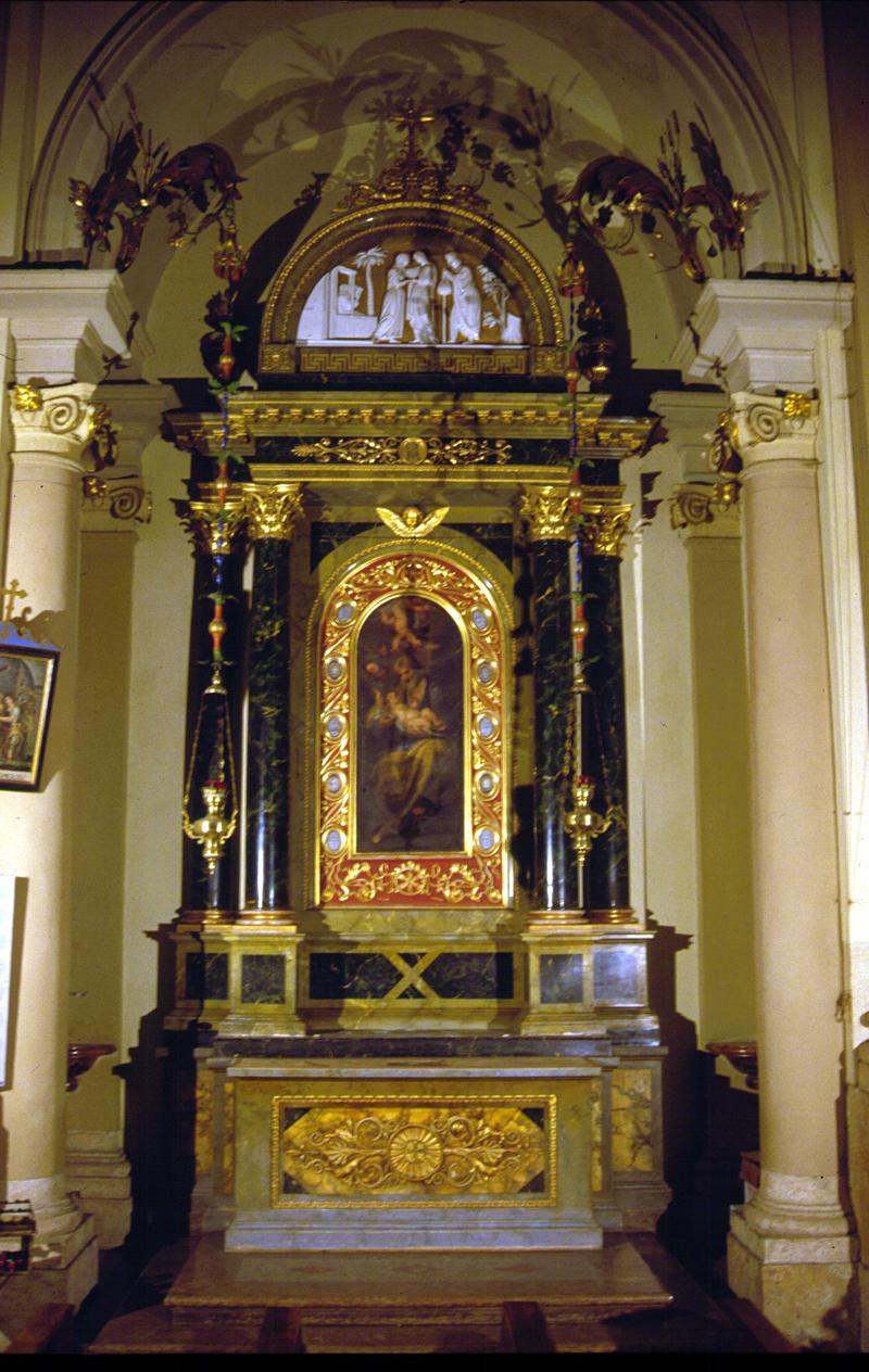 altare - manifattura cadorina (sec. XIX)