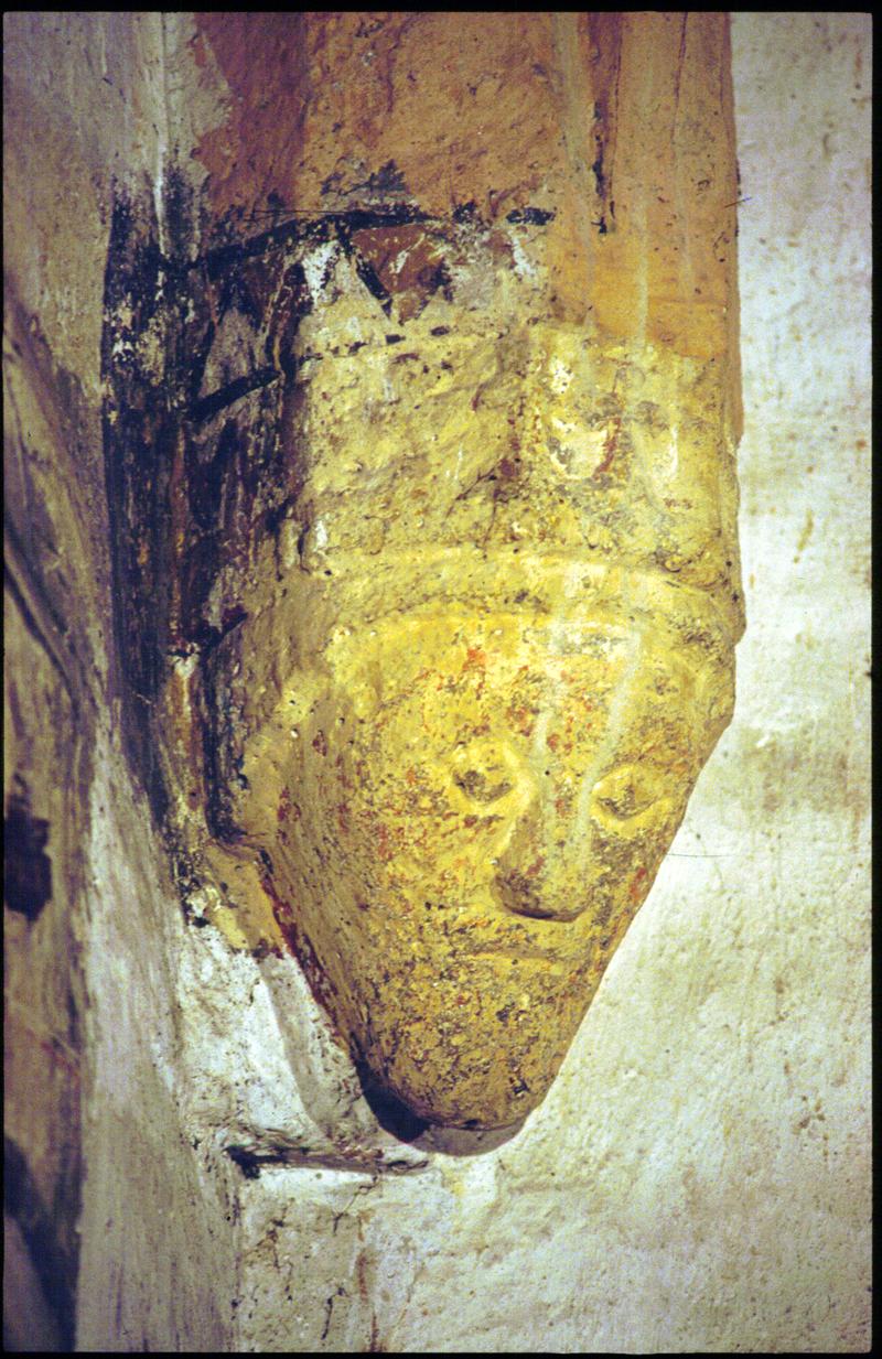 testa antropomorfa (scultura) di Nicolò de Roupel de Cargna - ambito veneto (sec. XVI)