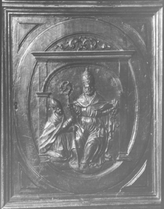 San Pietro e San Prosdocimo (rilievo) di Terilli Francesco detto Rossetto (sec. XVII)