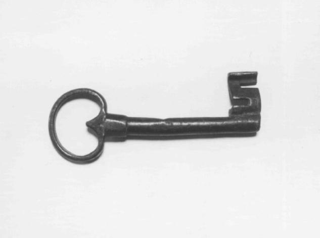 chiave - manifattura feltrina (sec. XIX)