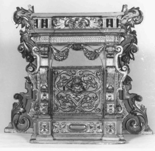 tabernacolo - manifattura feltrina (sec. XIX)