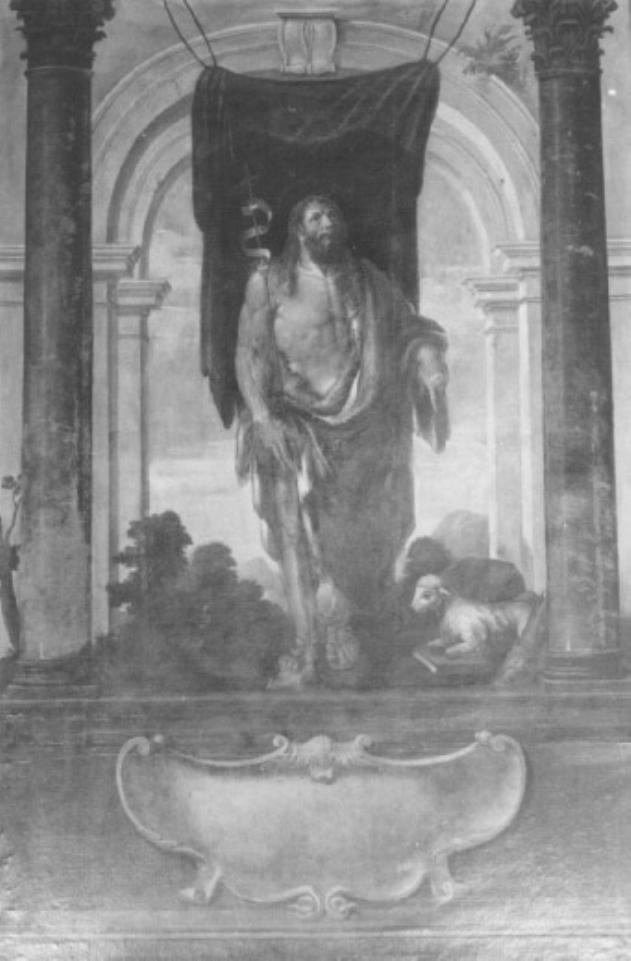 San Giovanni Battista (dipinto) di Marescalchi Pietro Detto Spada (attribuito) (sec. XVI)