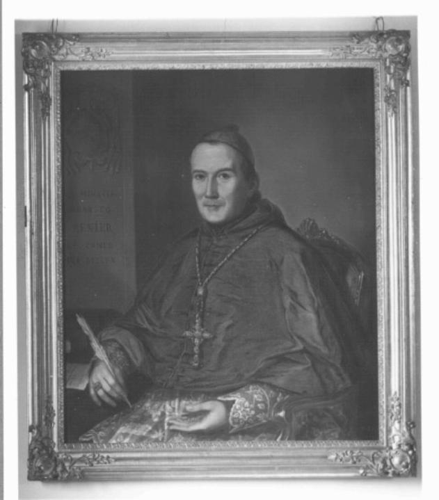 ritratto del vescovo Giovanni Renier (dipinto) di Agosti Francesco - ambito bellunese (sec. XIX)