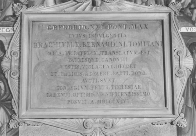 monumento di Segusini Giuseppe - bottega veneta (sec. XIX)
