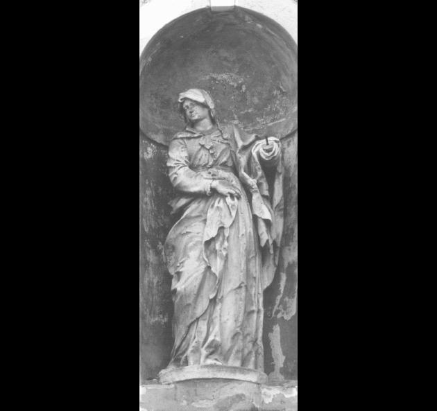 santa (statua) - ambito veneto (prima metà sec. XVII)