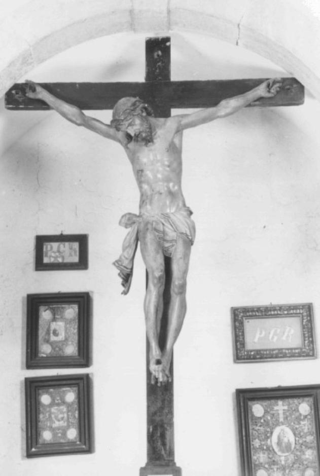 Cristo crocifisso (scultura) di Terilli Francesco detto Rossetto (sec. XVII)