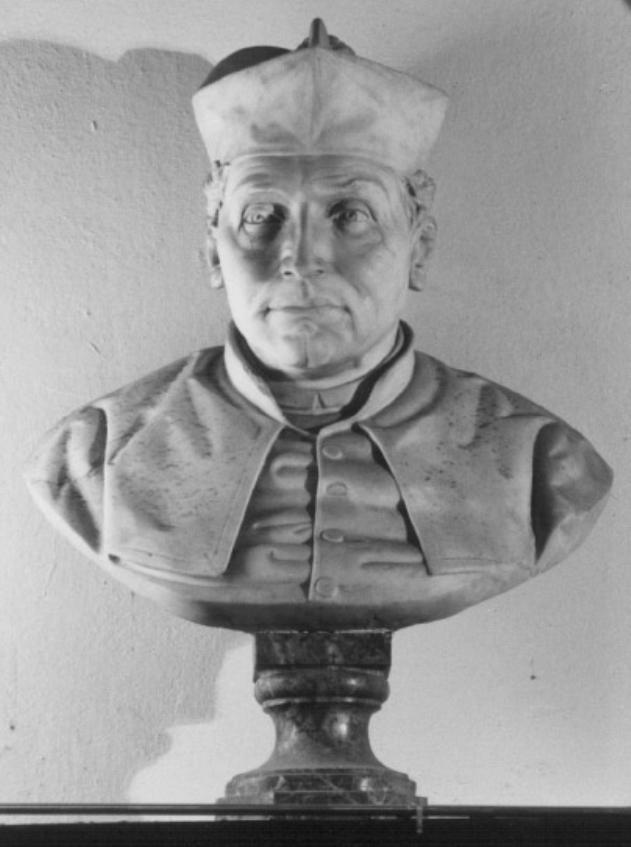 busto ritratto di prelato (scultura) di Giacomini Giovanni - ambito veneto (sec. XIX)