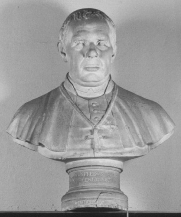 busto ritratto del vescovo Manfredo (scultura) di Giacomini Giovanni - ambito veneto (sec. XIX)