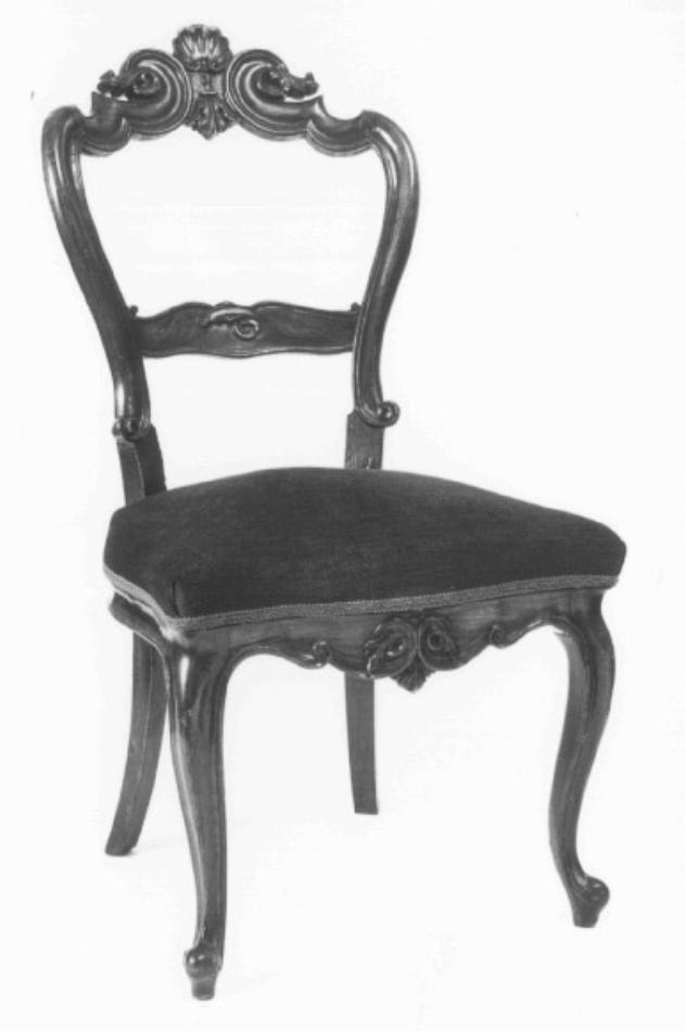 sedia - ambito veneto (secc. XIX/ XX)