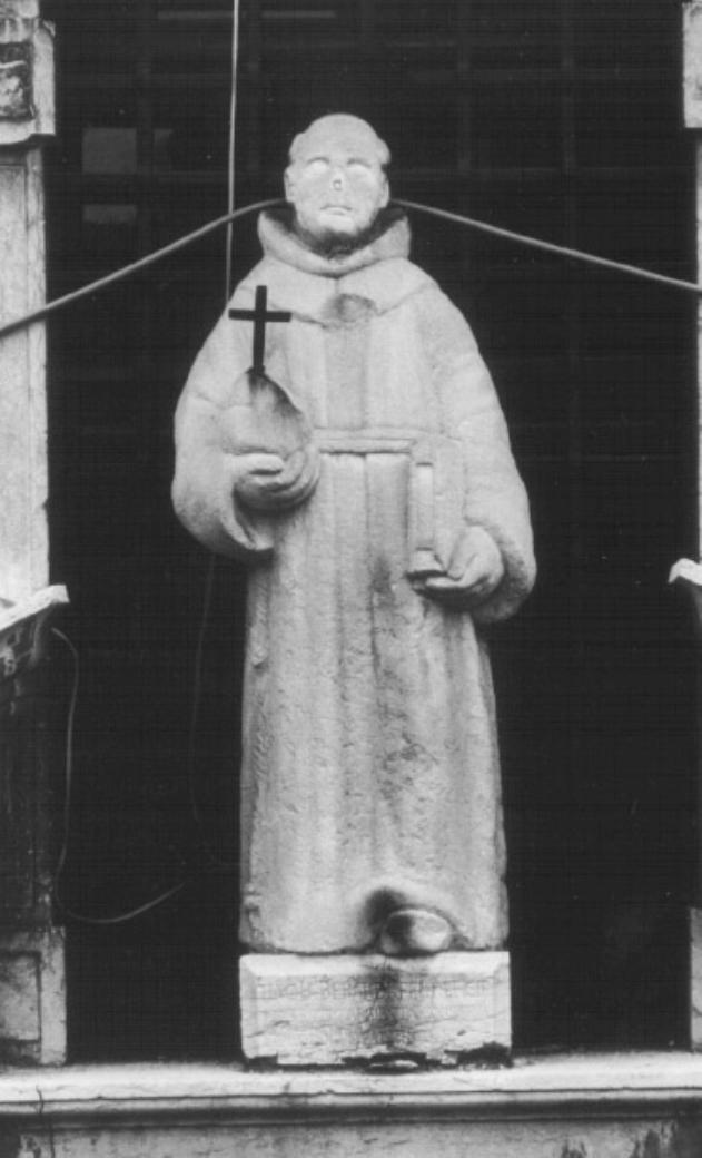 Beato Bernardino Tomitano (statua) di Falce Domenico - ambito feltrino (sec. XVII)