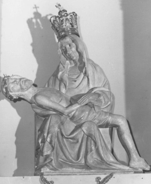 Pietà (statua) - ambito veneto (sec. XV, sec. XIX)