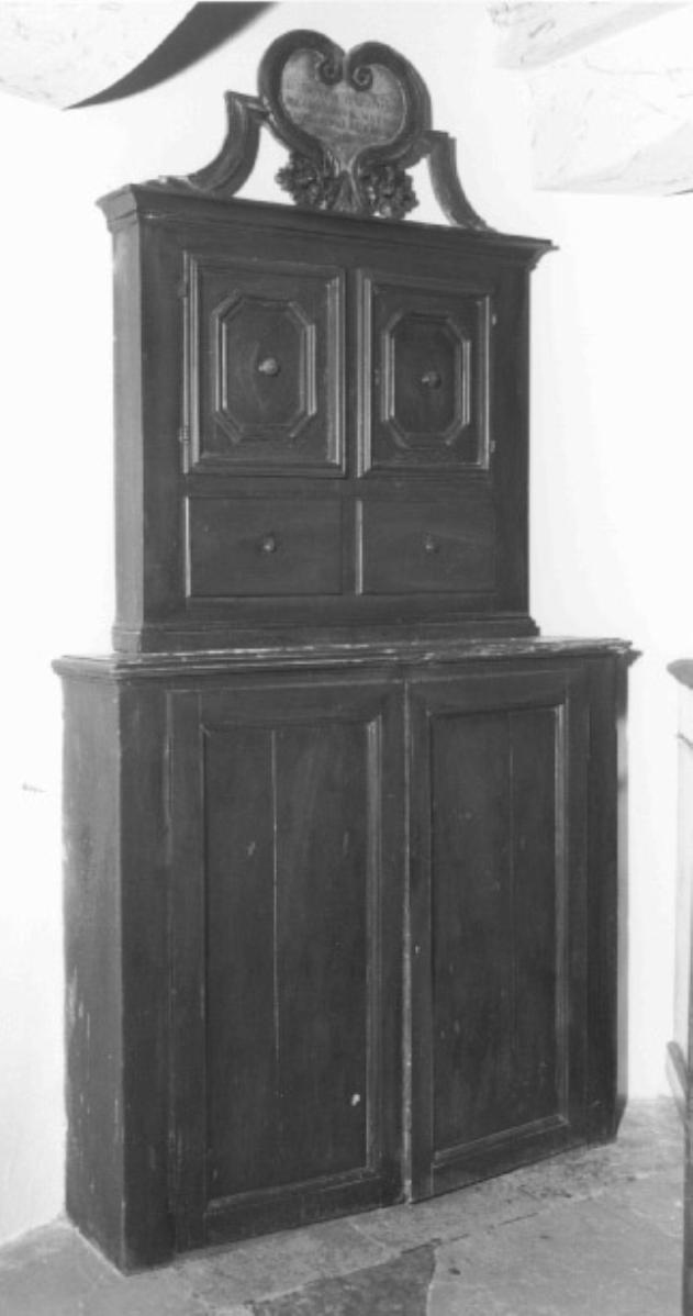mobile da sacrestia - ambito veneto (fine sec. XIX)