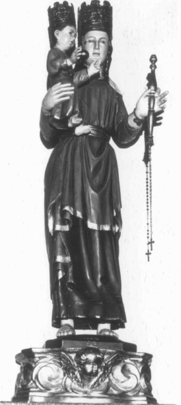 Madonna con bambino (scultura) - ambito veneto (sec. XX)