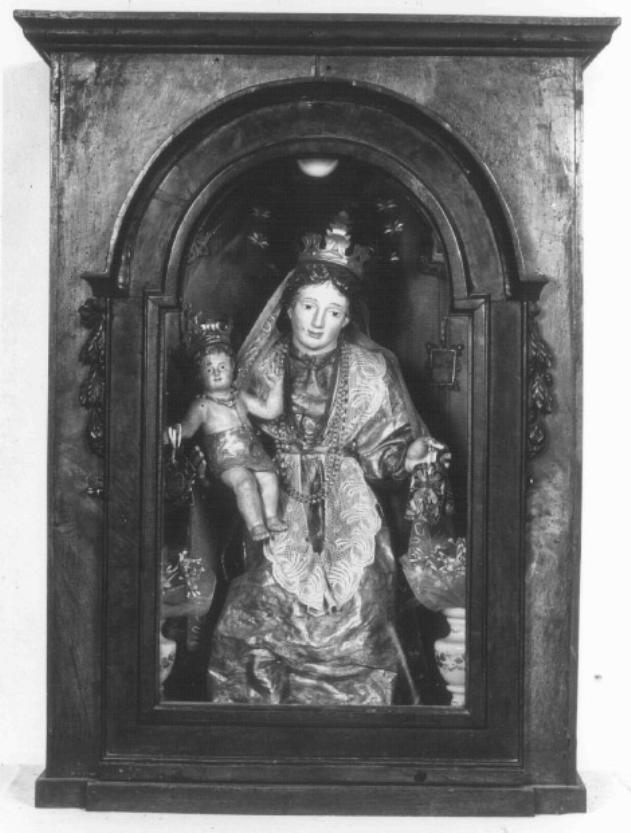 Madonna con Gesù Bambino (gruppo scultoreo) - ambito veneto (secc. XIX/ XX)