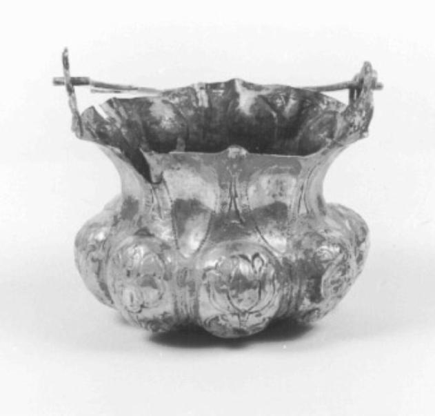 secchiello per l'acqua benedetta - bottega veneta (inizio sec. XVIII)