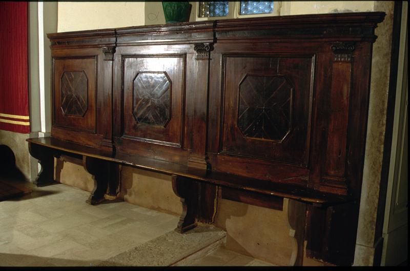 stalli del coro - bottega veneta (fine/inizio secc. XVIII/ XIX)