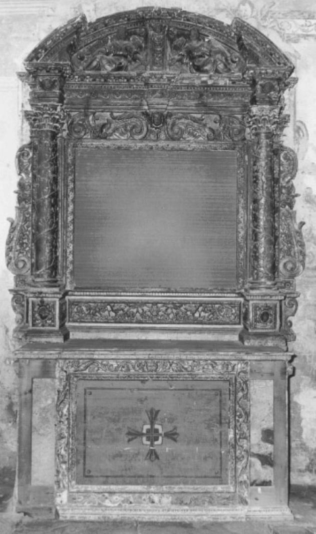 altare di Auregne Giovanni (bottega) - ambito veneto (seconda metà sec. XVII)