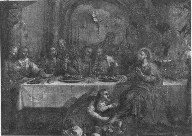 Cristo e la Maddalena (dipinto) - ambito bellunese (sec. XVII)