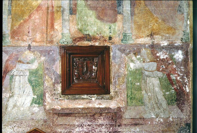 angeli con turibolo (dipinto, elemento d'insieme) di Gianfrancesco Da Tolmezzo - ambito veneto (sec. XV)