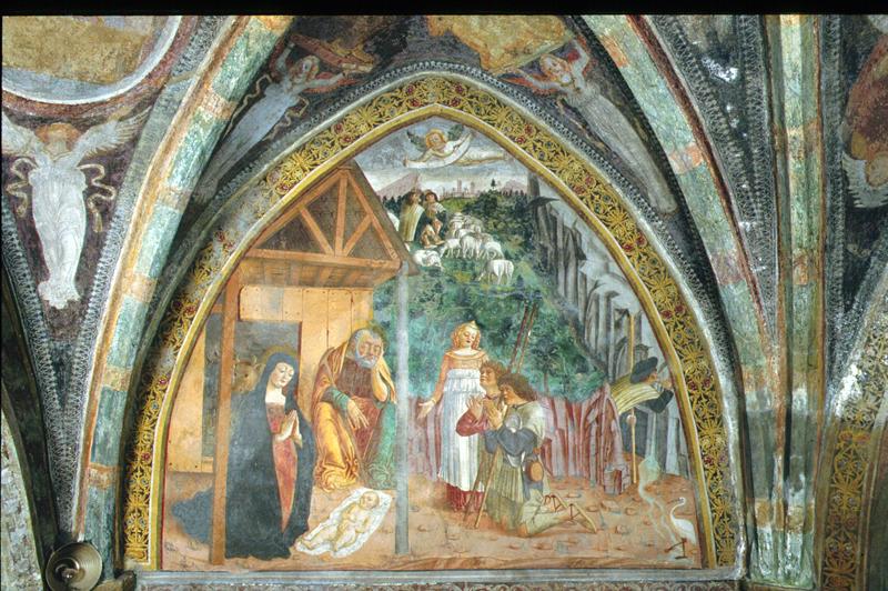 adorazione dei pastori (dipinto, elemento d'insieme) di Gianfrancesco Da Tolmezzo - ambito veneto (sec. XV)