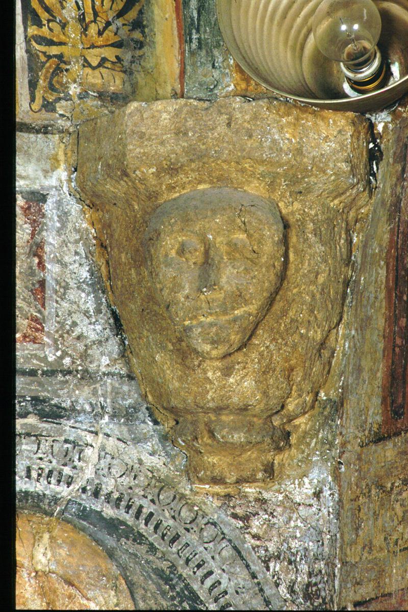 capitello, elemento d'insieme - bottega veneta (inizio sec. XV)