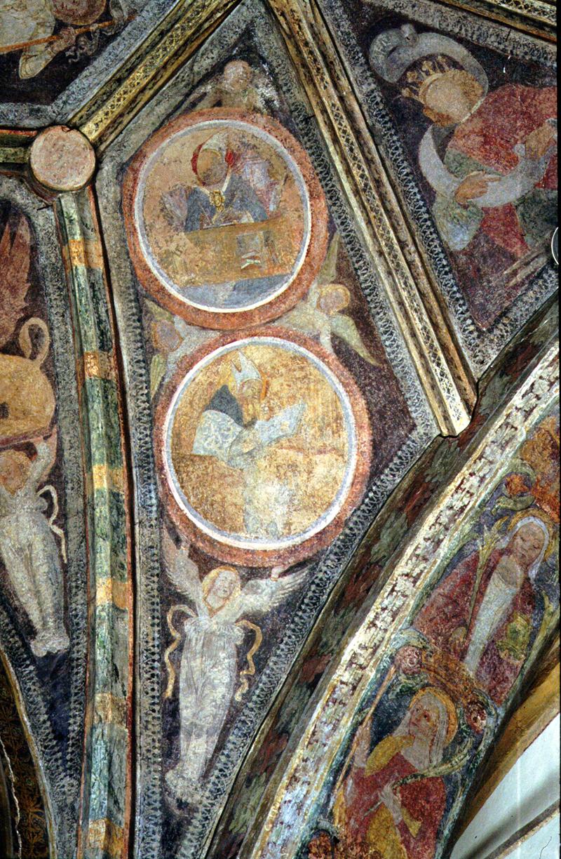 Dottori della Chiesa (dipinto, elemento d'insieme) di Gianfrancesco Da Tolmezzo - ambito veneto (sec. XV)