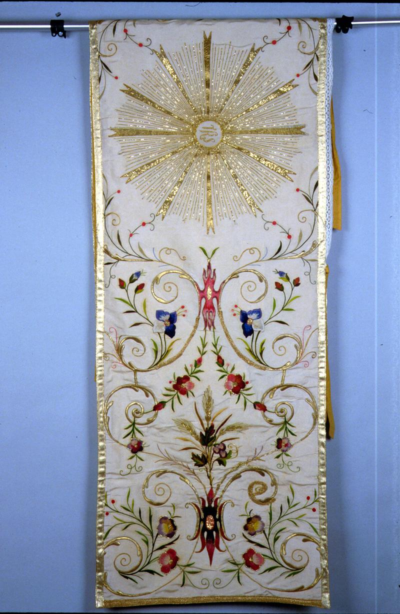 velo omerale, elemento d'insieme - bottega veneta (sec. XX)