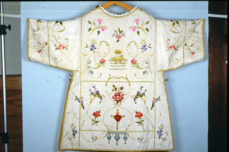 dalmatica, elemento d'insieme - bottega veneta (prima metà sec. XX)