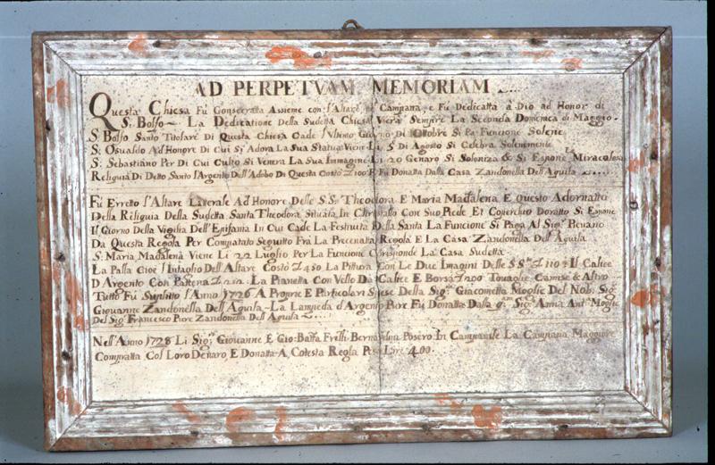 cornice - bottega veneta (sec. XVII)