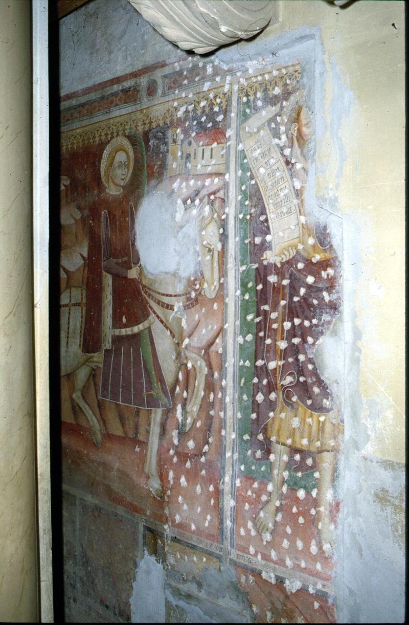 San Giovanni Battista e San Vittore (dipinto) di Giovanni di Francia (attribuito) - ambito veneto (sec. XV)