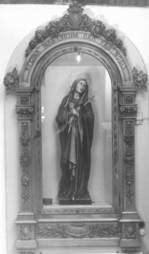 mostra di nicchia - ambito veneto (sec. XX)