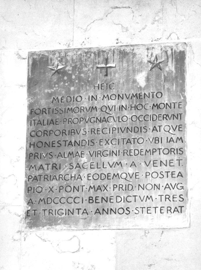 lapide commemorativa di Castiglioni Giannino, Marchioro Vittorio - bottega veneta (sec. XX)