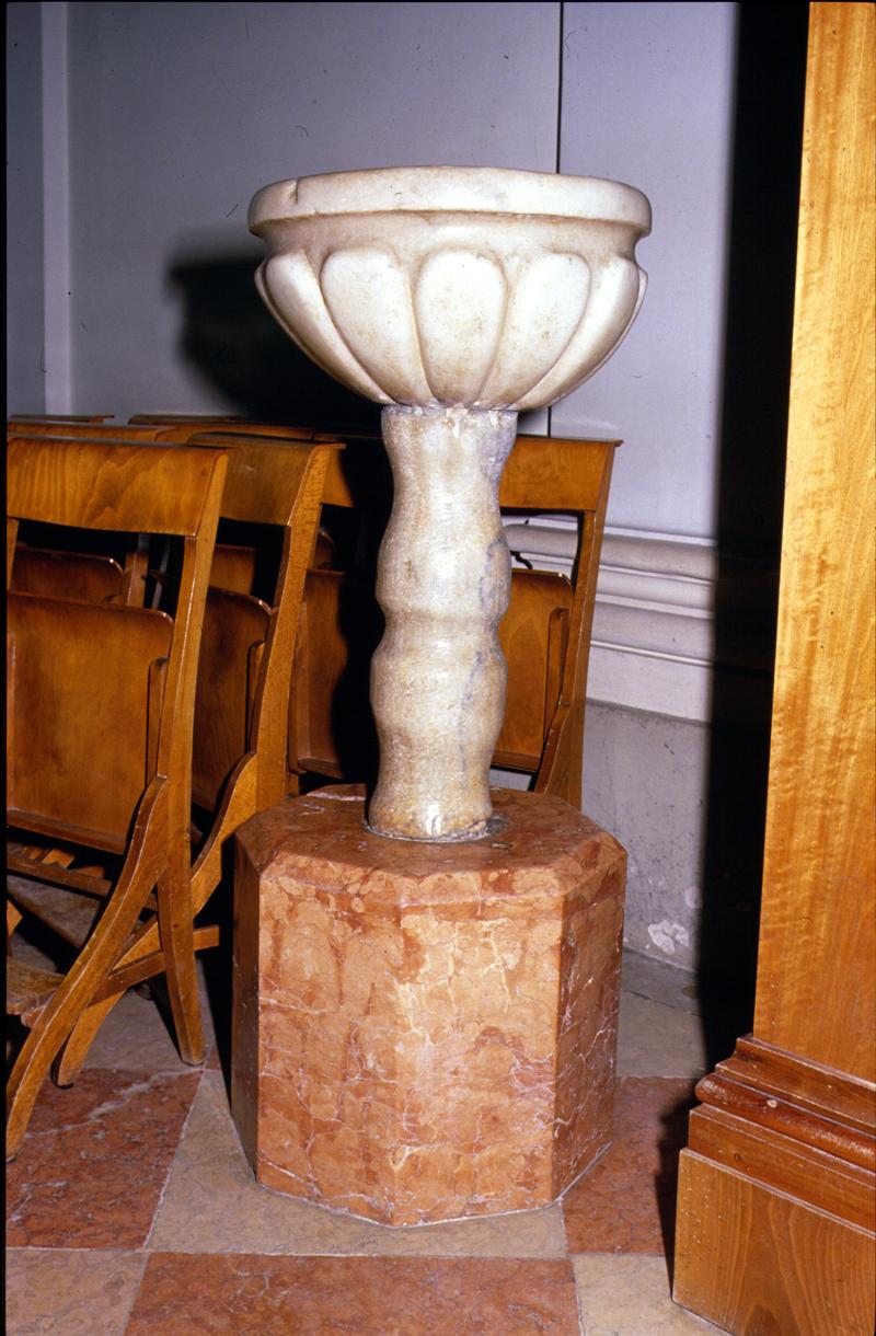 acquasantiera - manifattura veneta (sec. XVII)