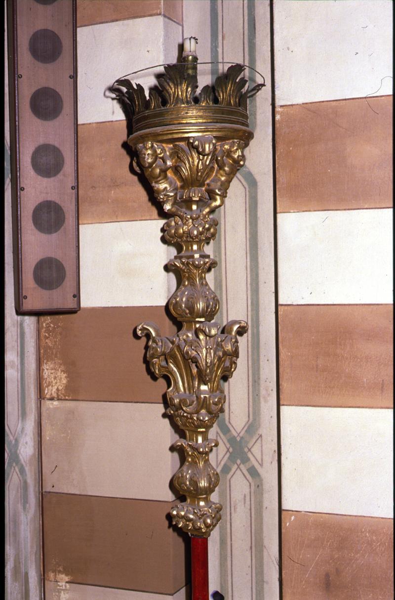 candelabro portatile, serie - bottega veneta (sec. XIX)