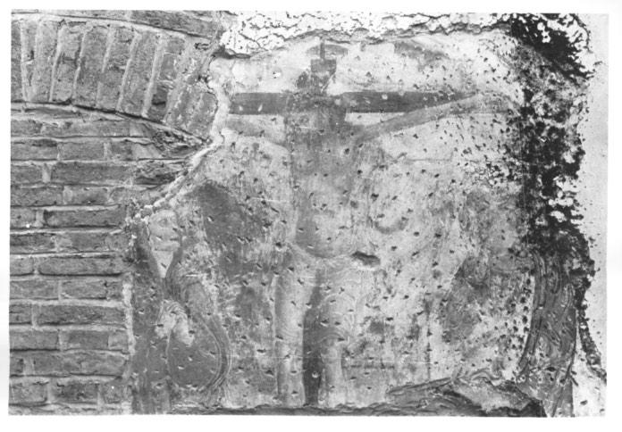 crocifissione (dipinto, frammento) - ambito veneto (sec. XV)