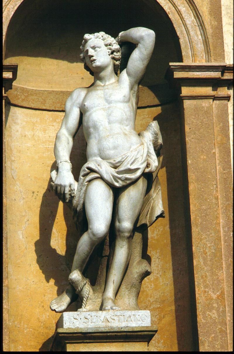San Sebastiano (scultura) - manifattura veneta (sec. XIX)