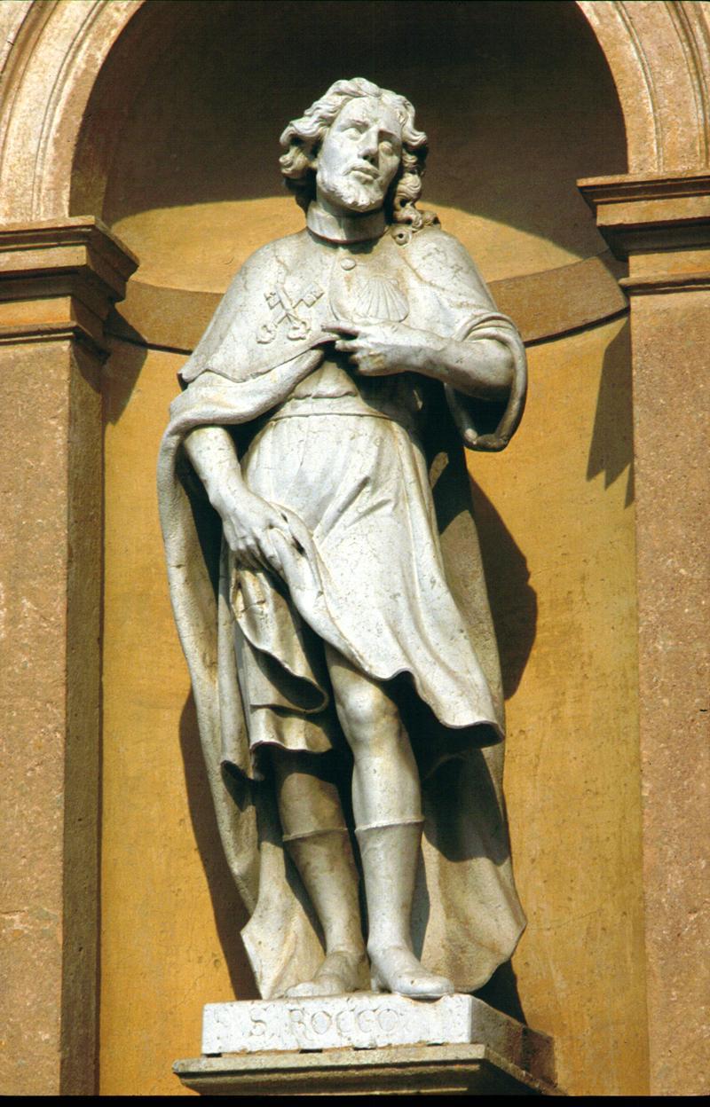San Rocco (scultura) - manifattura veneta (sec. XIX)