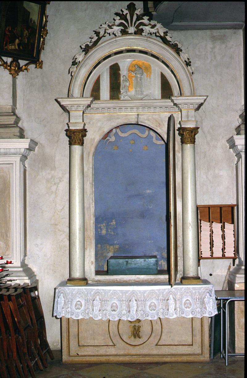 altare - manifattura veneta (fine/inizio secc. XIX/ XX)