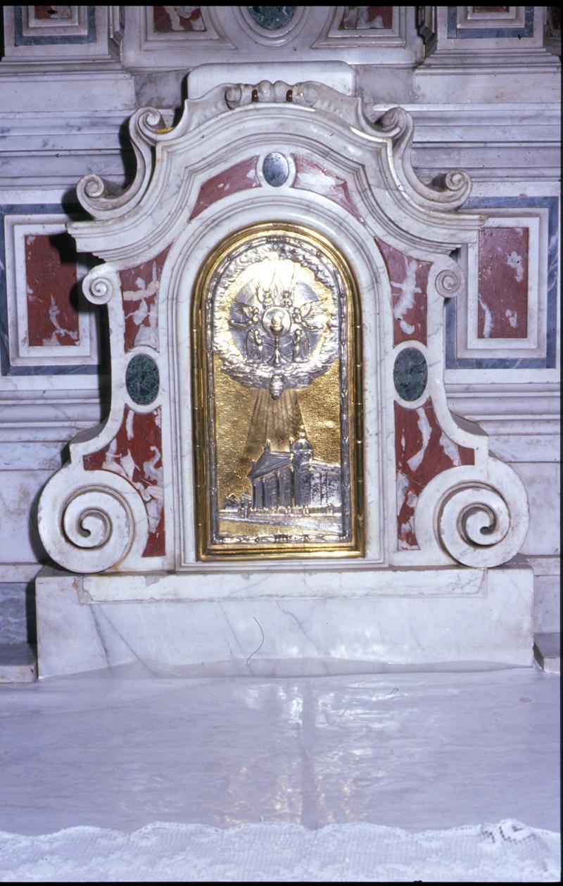 tabernacolo, elemento d'insieme - manifattura veneta (prima metà sec. XVIII)