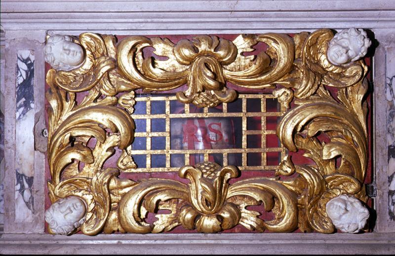 sportello, elemento d'insieme - manifattura veneta (sec. XVIII)