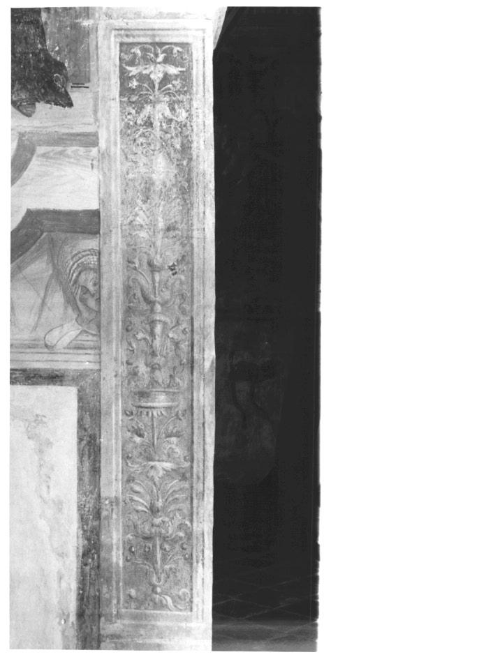 motivo decorativo a candelabra (decorazione pittorica) di Zago Antonio (sec. XV)